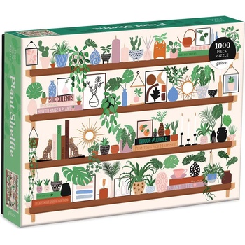 Galison - Puzzle Plant Shelfie - 1 000 piese
