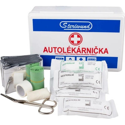 Steriwund s.r.o. Lékárnička do auta I., plastová