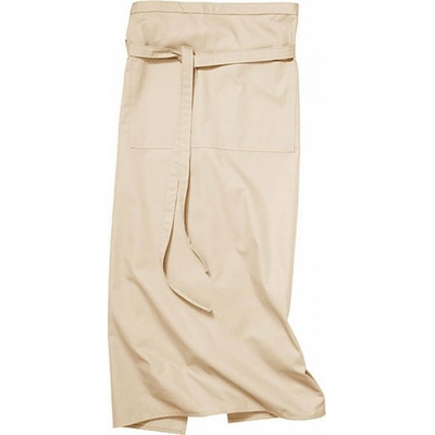 CG Workwear Gastro zástěra Roma odolná proti pomačkání Písková CGW1260