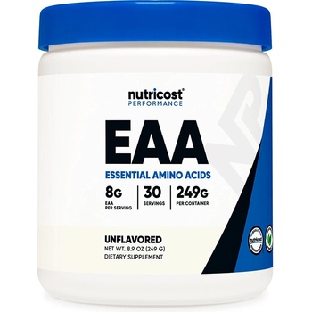 Nutricost ЕАА Есенциални аминокиселини 249 g прах, 30 дози | Nutricost (67422 (462109) NC)