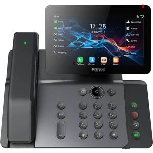 Fanvil IP телефон Fanvil - V66 Pro, Wi-Fi/Bluetooth, VoIP, черен (FANVIL-V66-PRO-BK)