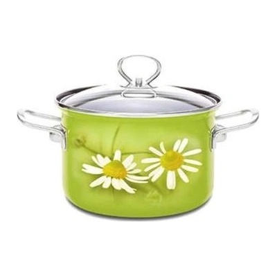 Hrnec BELIS DAISY 20cm/3,6l se skleněnou poklicí - Belis a.s.