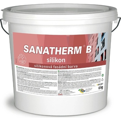 Austis SANATHERM B SILIKÓN - Silikónová fasádna farba biela 3 kg