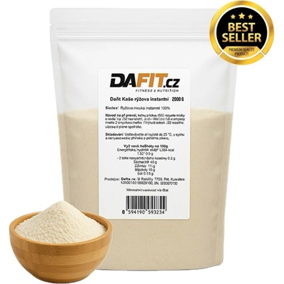 Dafit Kaše instantní rýžová 2 kg – Zboží Dáma