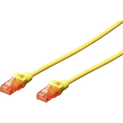Digitus DK-1617-050/Y RJ45 CAT 6 U/UTP žlutý