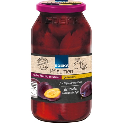 Edeka Švestky vypeckované 720 ml – Zboží Dáma