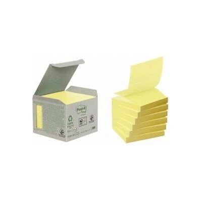 Z-Bločky Post-it recyklované 76x76mm žlté