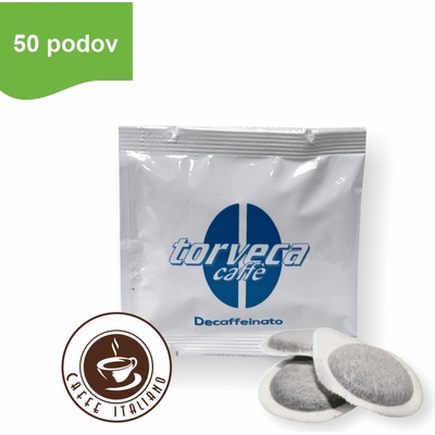 Torveca DECAFFEINATO bezkofeínové e.s.e. pody 50 ks