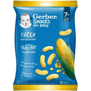 Nestle Царевичен снакс Nestle Gerber - 28 g (12598684) - baby