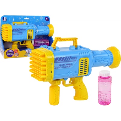 Mamido Mydlová bublinková pištoľ Bazooka britva 45 dier
