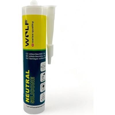 Wolf swiss quality Neutrální silikon 290 ml bílá