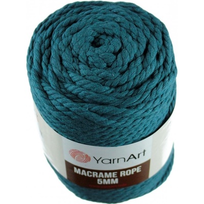 Macrame Rope 789 petrolejová 5 mm