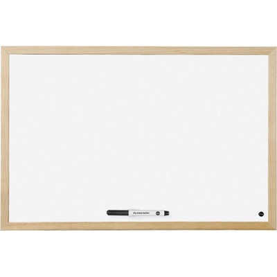 Bi-Office Дъска Bi-Office бяла с дървена рамка, 45х60 cm (20232-А-BI-OFFICE)