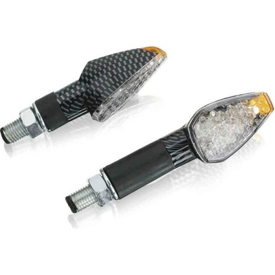 Blinkry PUIG PEAK 4493C karbonový vzhled krátké, homologované