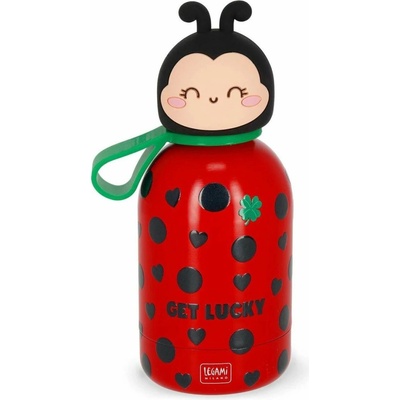 Legami kids’ vacuum bottle hot & cold bff ladybug Beruška 310 ml