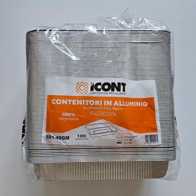 ЛАЙТС АЛУМИНИЕВА ТАВА ПРАВОЪГЪЛНА Р-149Г 2177МЛ - 1бр