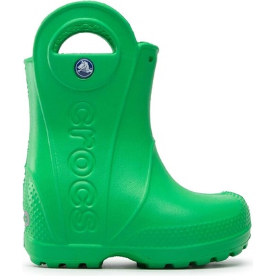 Crocs Гумени ботуши Crocs Handle It Rain Boot Kids 12803 Grass Green (Handle It Rain Boot Kids 12803)