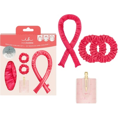 Set na vytváranie plážových vĺn Invisibobble Beach Curl L Heatless Curling Set