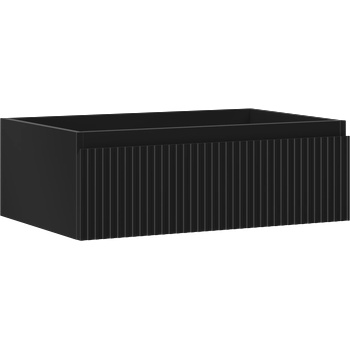 Mexen Rivel баня шкаф под мивка 70 см, 1 чекмедже, рифеловано, графит мат - 91A20-07023-1-BF71 (91A20-07023-1-BF71)