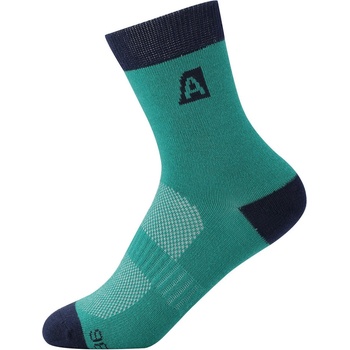 Alpine Pro Rapid ZELENÁ TYRKYSOVĚ ZELENÁ Dětské ponožky