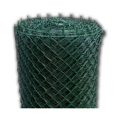 Pletivo PRIMA STANDARD poplastované 2000 mm | zelená RAL 6005 | s napínacím drôtom a vrtuľkami | oko 55 × 55 mm | drôt 2,5 mm