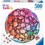 Ravensburger - Puzzle Circle of Colors: Seashells - 500 piese