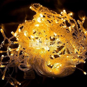 Image 1 of Коледен led гирлянд 9 м. 100 диода, жълт lw6/7