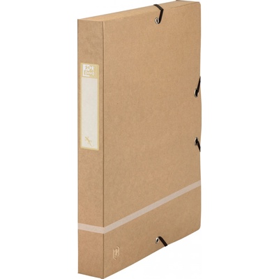 Oxford Touareg Box na spisy A4 4 cm kraft