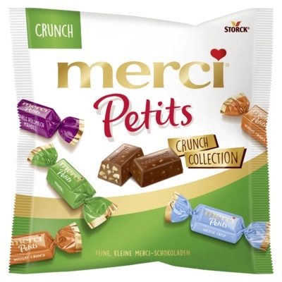Storck Merci petits crunch collection 125 g