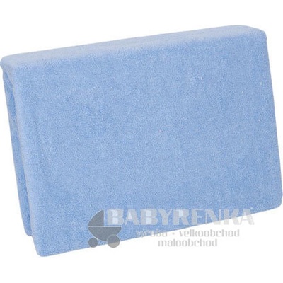 Baby Matex Prostěradlo froté světle modré 60x120