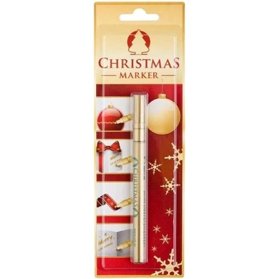 Маркер Paint Christmas B Ico объл връх 2-4mm Зл (1605564-9580101003)
