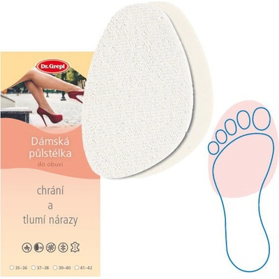 Dr. Grepl 106-3 Vložky FROTÉ dámská půlstélka