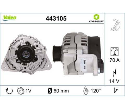 generátor VALEO 443105