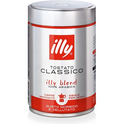 Illy Moka Tostato Normal Classico mletá 250 g