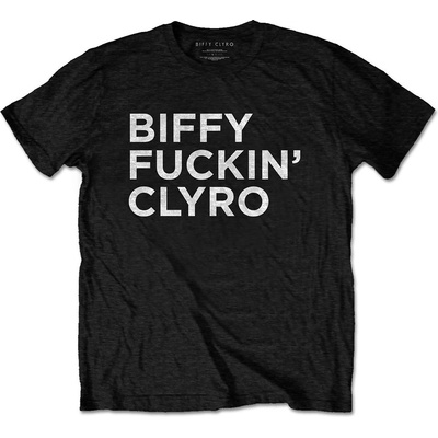 Biffy Clyro tričko Biffy Fucking Clyro čierne