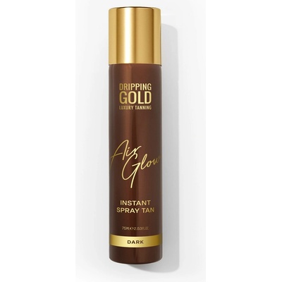 Dripping Gold Air Glow Instant Spray Tan samoopalovací sprej odstín Dark 75 ml