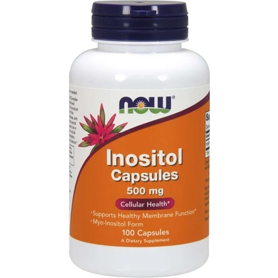 NOW Inositol 500 mg капсули 100 бр.
