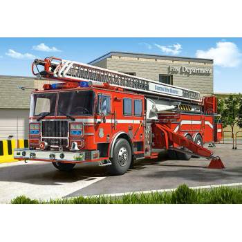 Castorland - Puzzle Fire engine - 260 piese