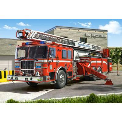 Castorland - Puzzle Fire engine - 260 piese