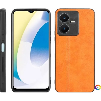 vivo Y35 4G / Y22S 4G Удароустойчив Кожен Калъф и Протектор