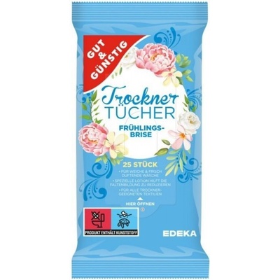 Gut+Günstig Ubrousky do sušičky 25 ks