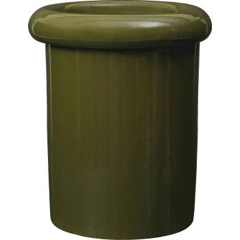 ferm LIVING Саксия с подложка Rollo 36 см зелен мъх (1104270647)