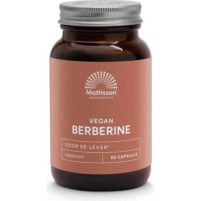 Mattisson Healthstyle Berberine Rebersa, 500 mg, 60 капсули, Mattisson Healthstyle (MT2618)