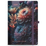 STREET Бележник с ластик Blossom A5 96л тв. корици