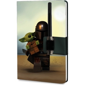 LEGO Stationery LEGO Star Wars тефтер с гел химикал - Мандалорианец (53688)
