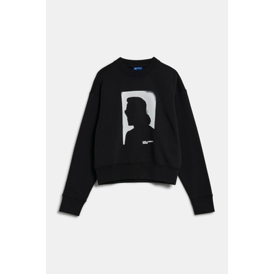 Karl Lagerfeld Jeans dámska s potlačou 245J1806 čierna