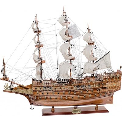 SEA Club Válečná loď - Sovereign of the Seas, dřevo/kov, 75x23x67cm - VYSOKÁ KVALITA 5411