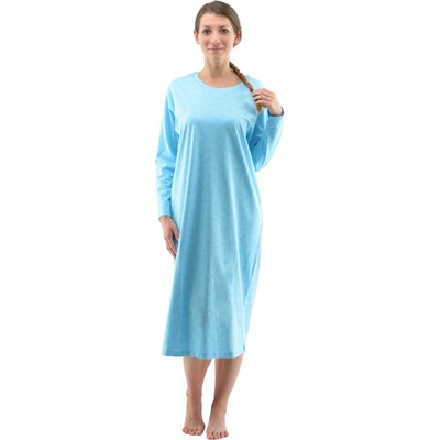 Gina Дамска нощница Gina синя Gina | Sin | ЖЕНИ | XL