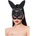 Fever Mock Leather Rabbit Mask Black