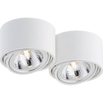 Kaspa Таванна лампа Lumos двойна бяла (70252201)